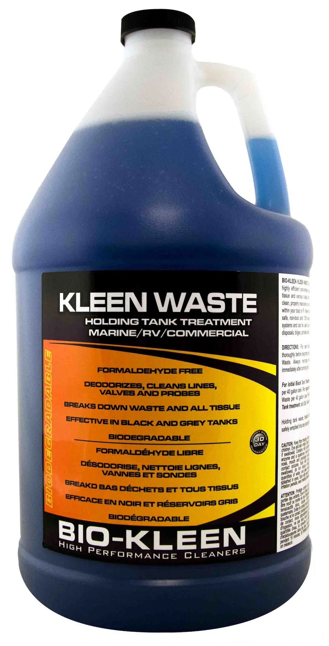 M01709 – BIO-KLEEN Waste Holding Tank Treatment, Use To Break Down Waste And Tissue In Black And Grey Tanks Without F...